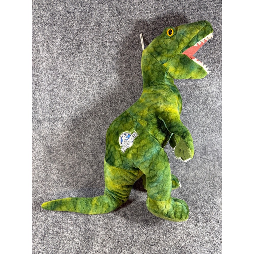 Jurassic World T-Rex Plush Green Tyrannosaurus Rex Dinosaur 15 Inch Toy